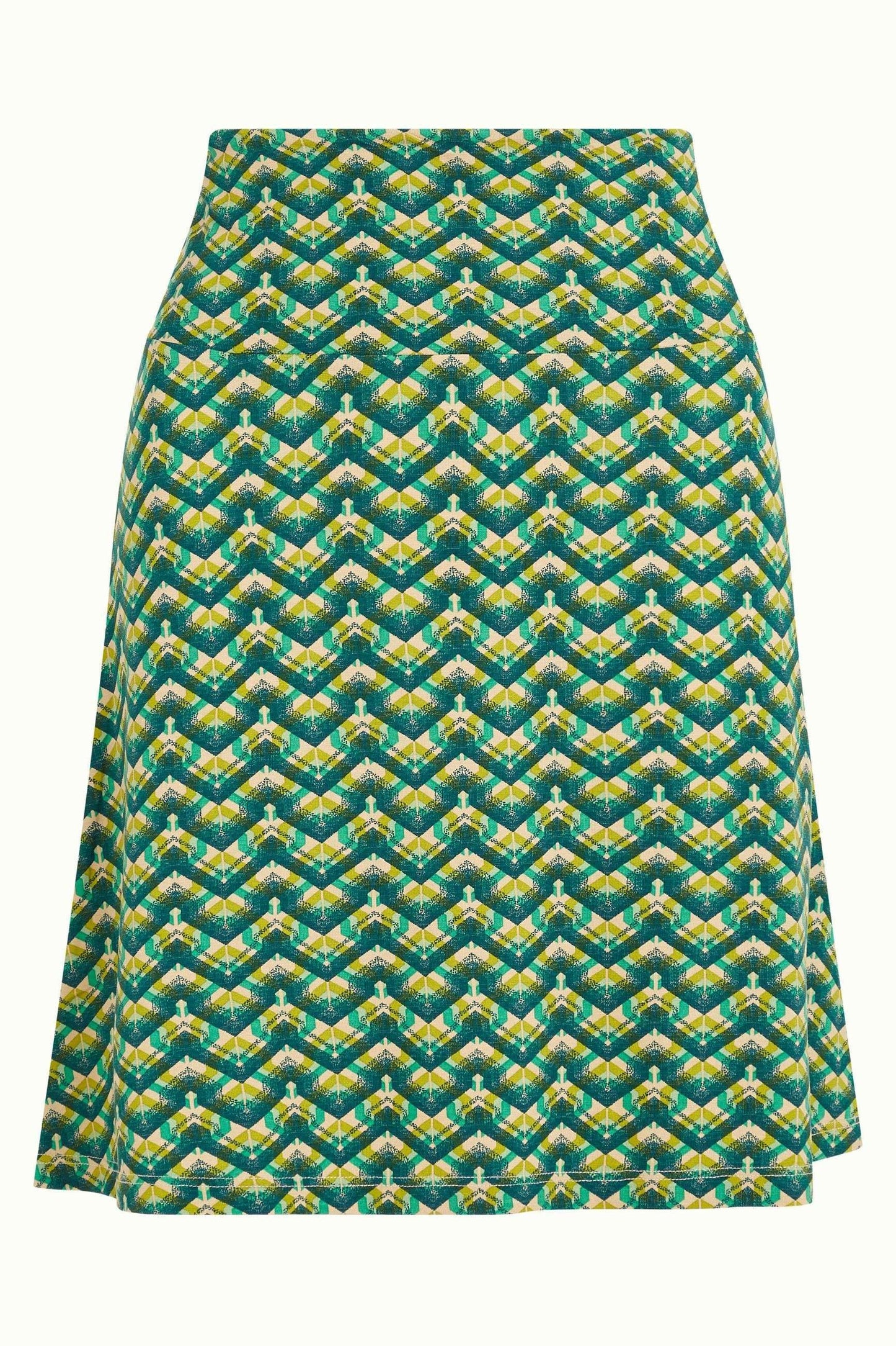 King Louie Border Skirt Brazza Jasper Green