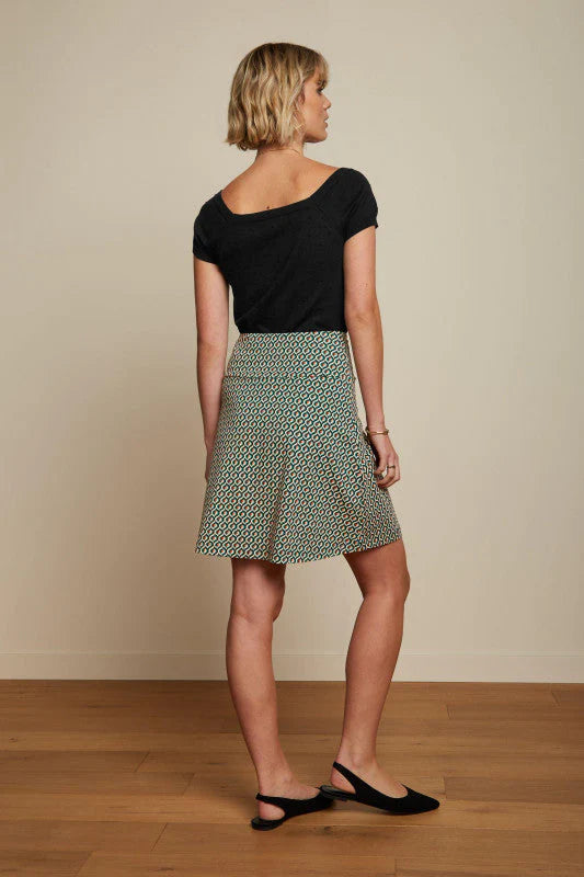 King Louie Border Skirt Rizo Eden Green