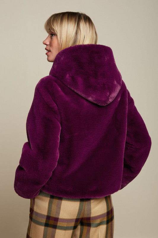 Judy Coat Philly Caspia Purple