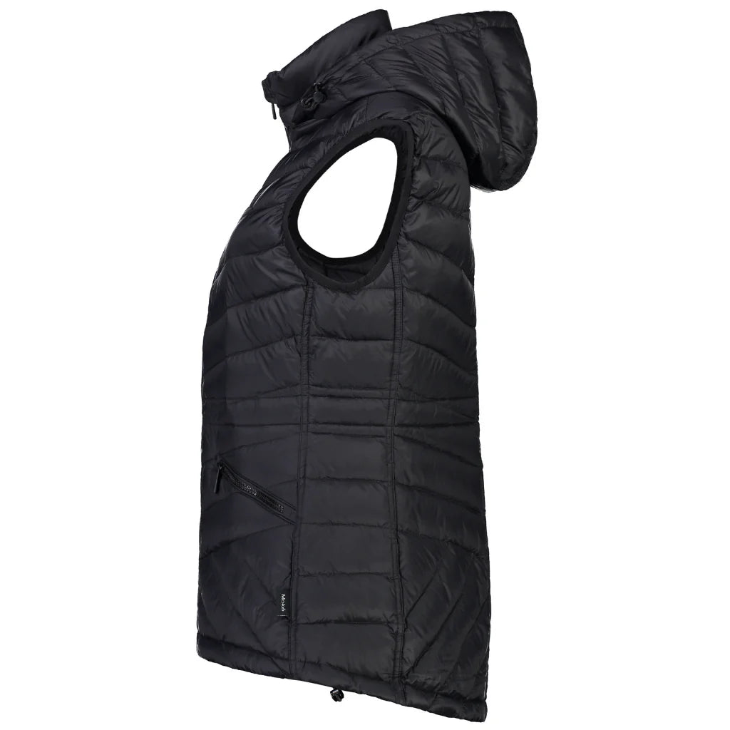 Mary Claire Women's Packable Vest Black