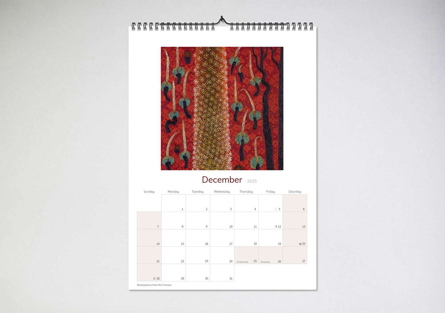 Annie Franklin 2025 Wall Calendar