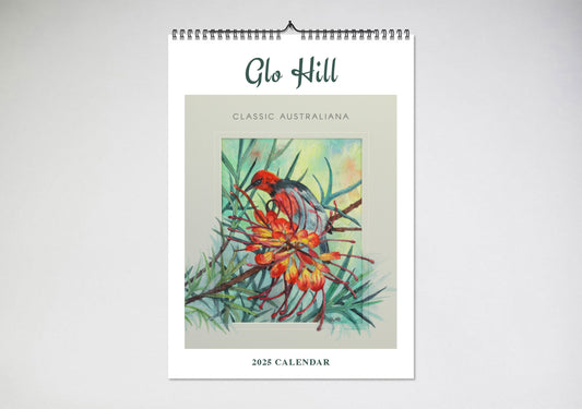 Glo Hill 2025 Wall Calendar