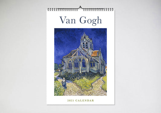 PREPURCHASE Vincent van Gogh 2025 Wall Calendar