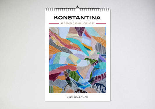 PREPURCHASE Konstantina 2025 Wall Calendar