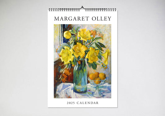 PREPURCHASE Margaret Olley 2025 Wall Calendar