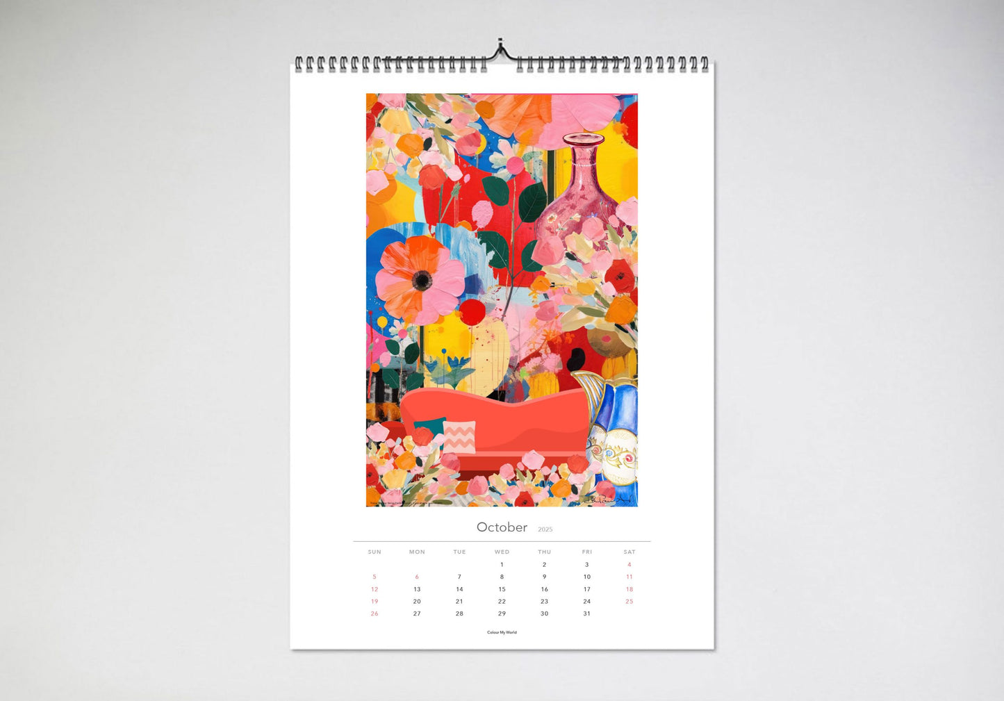 Denise Painter Large Calendar 2025