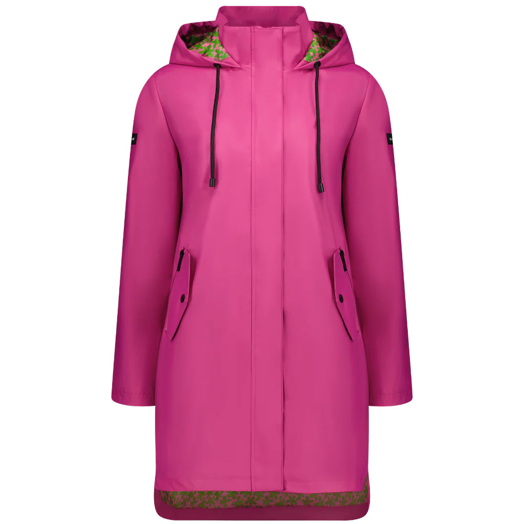 Billie Rain Coat Magenta