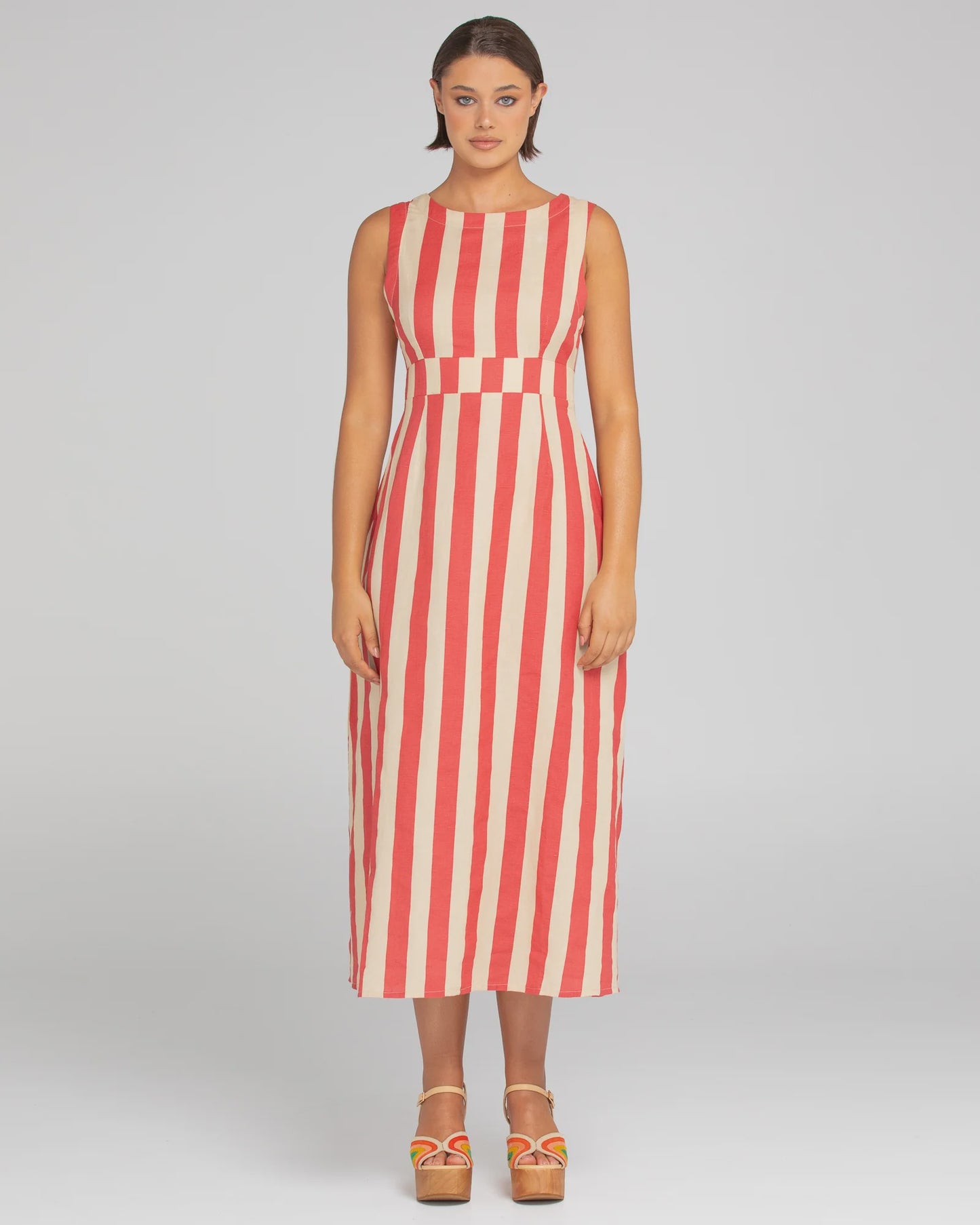 Colada Dress Kaia Stripe