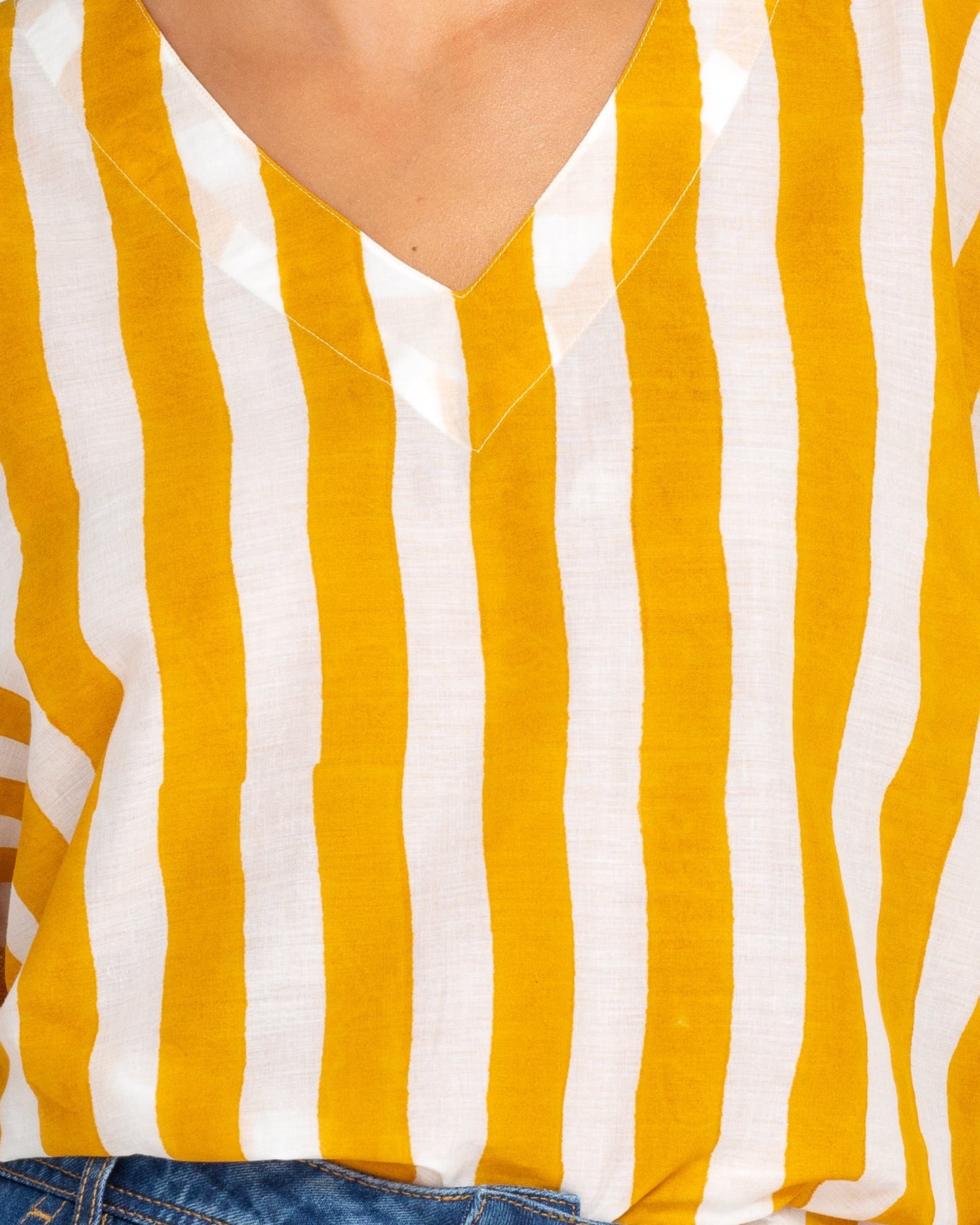 Sami Top Tropical Stripe