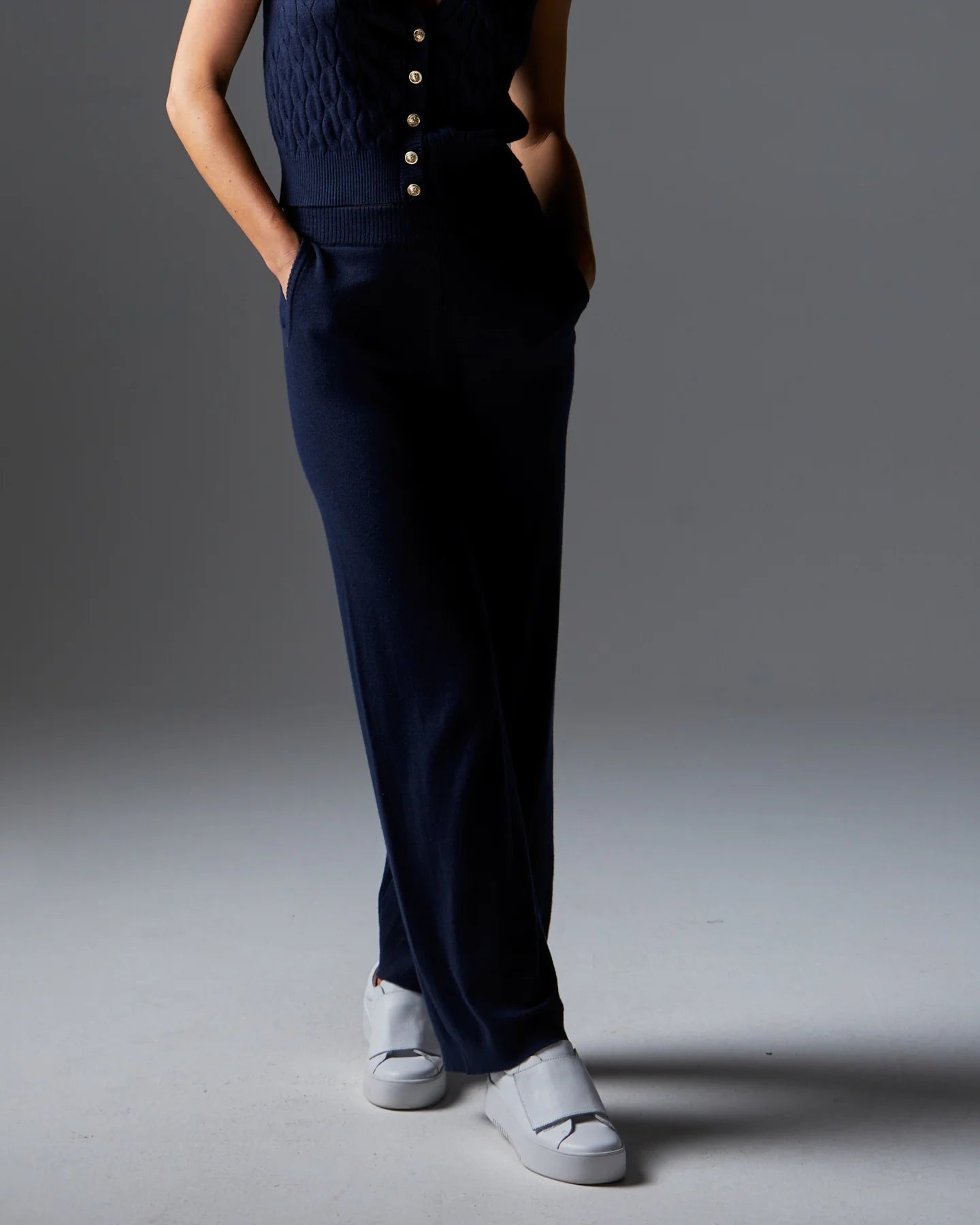 Bluebell Knit Pant Navy