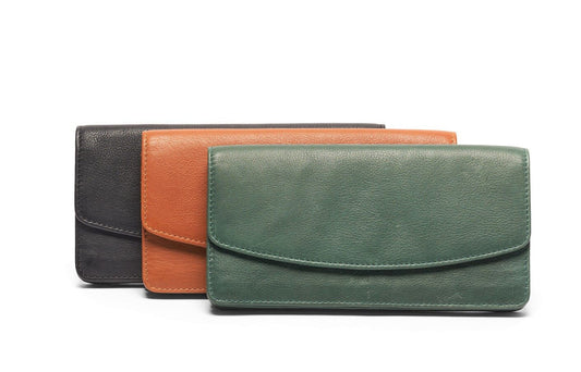 Millie Large Wallet Pine Green