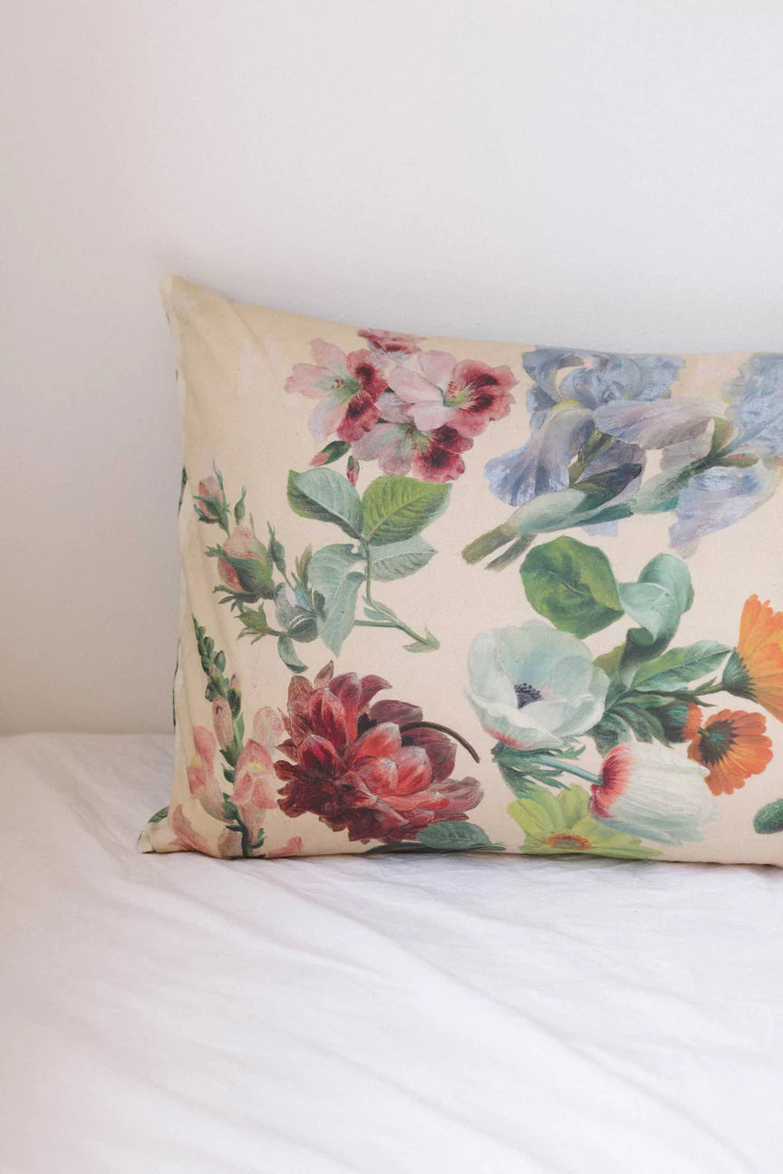 Summer Flowers Pillowcase Set *Organic Cotton