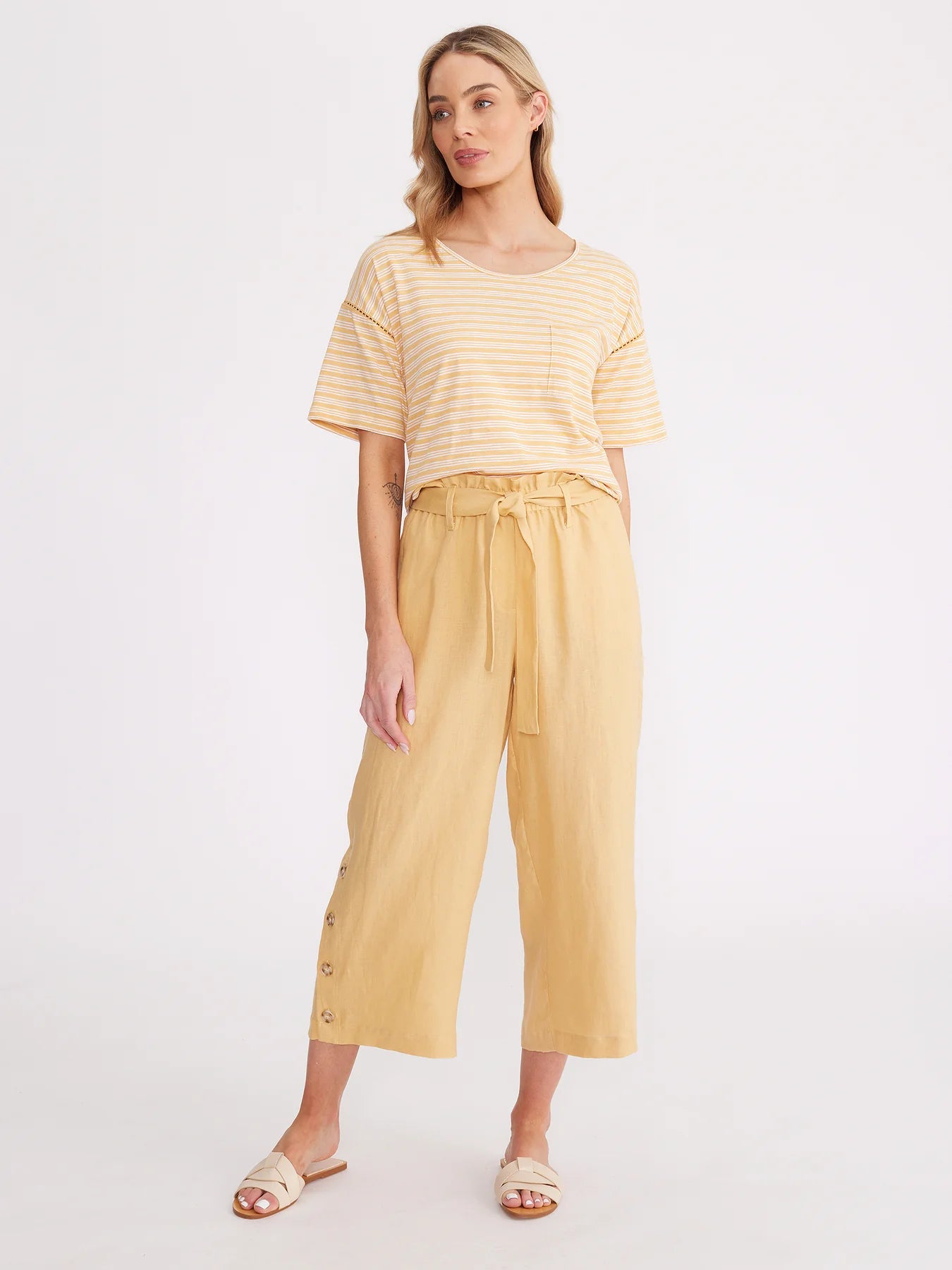 Yarra Trail Button Up Culotte