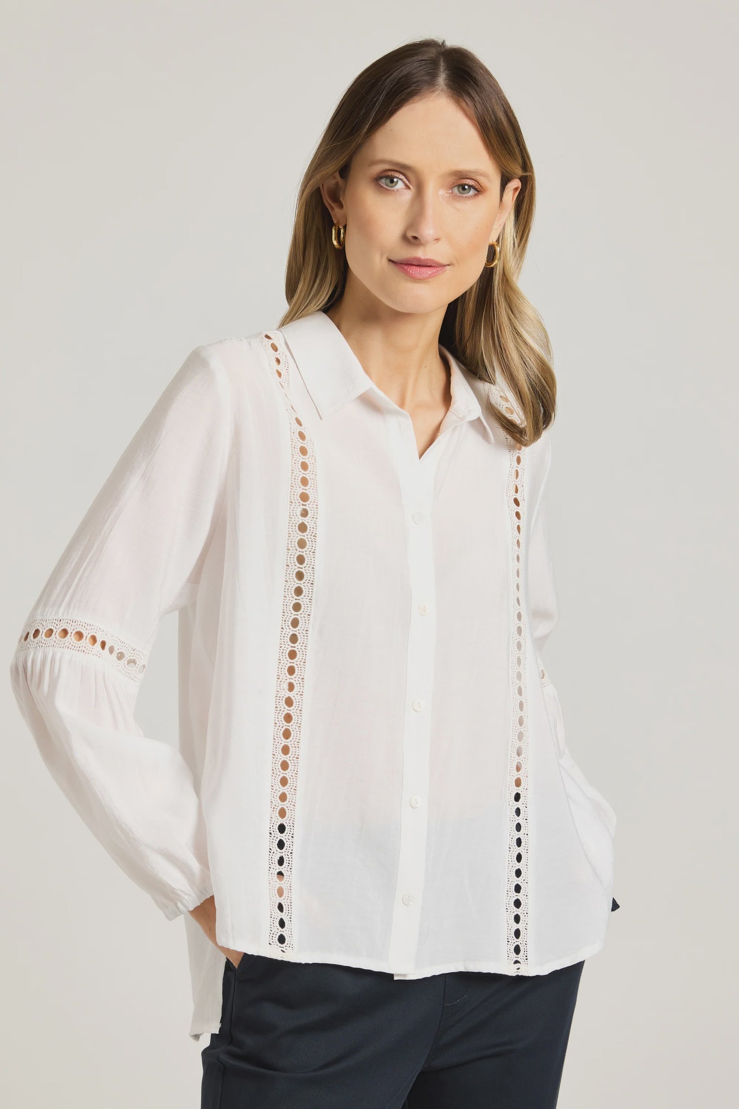 Jasmine shirt White