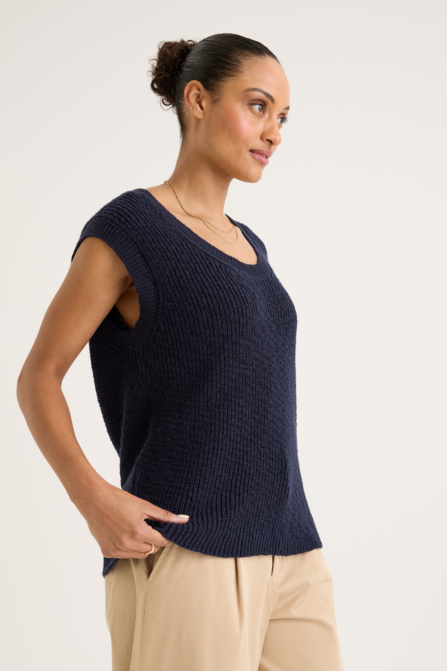 PEBBLE TANK Navy