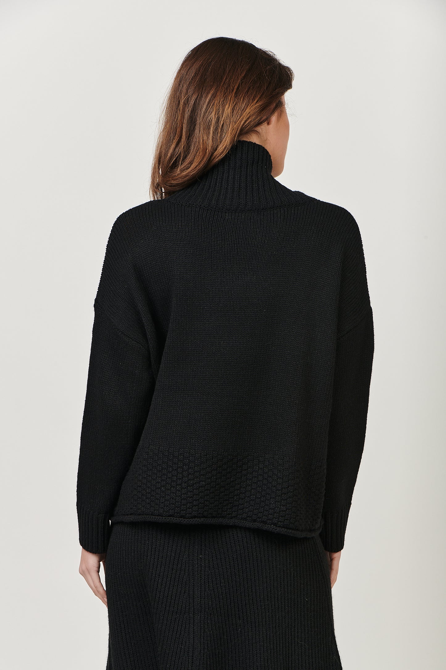 Cashmere Blend Jumper ZO-26 Black