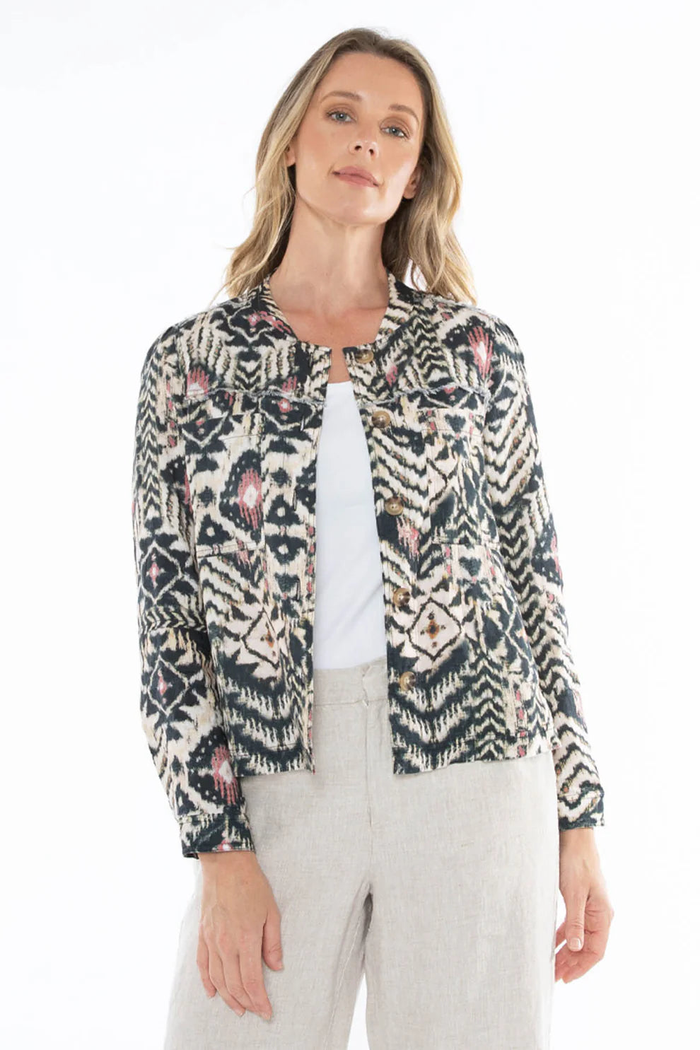 Tribal Print Jacket