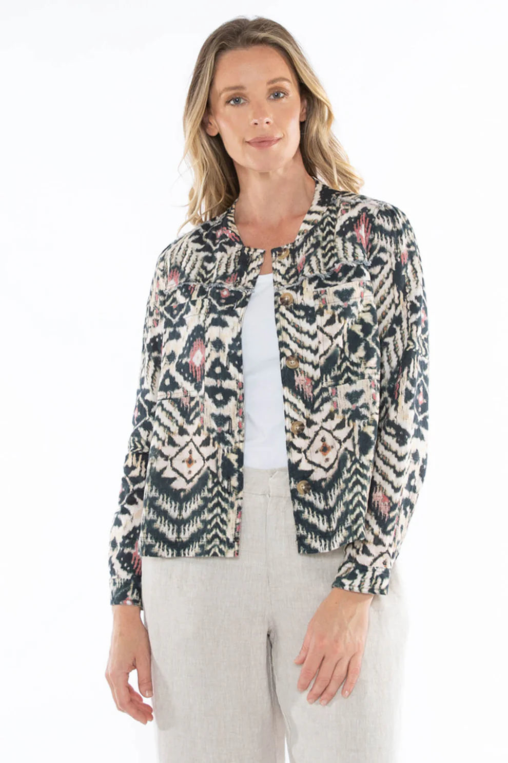 Tribal Print Jacket