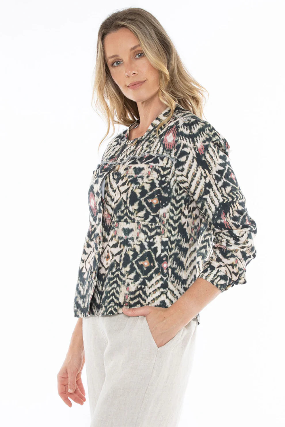 Tribal Print Jacket