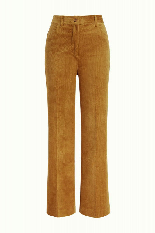 King Louie Marcie Pants Corduroy Mustard Gold