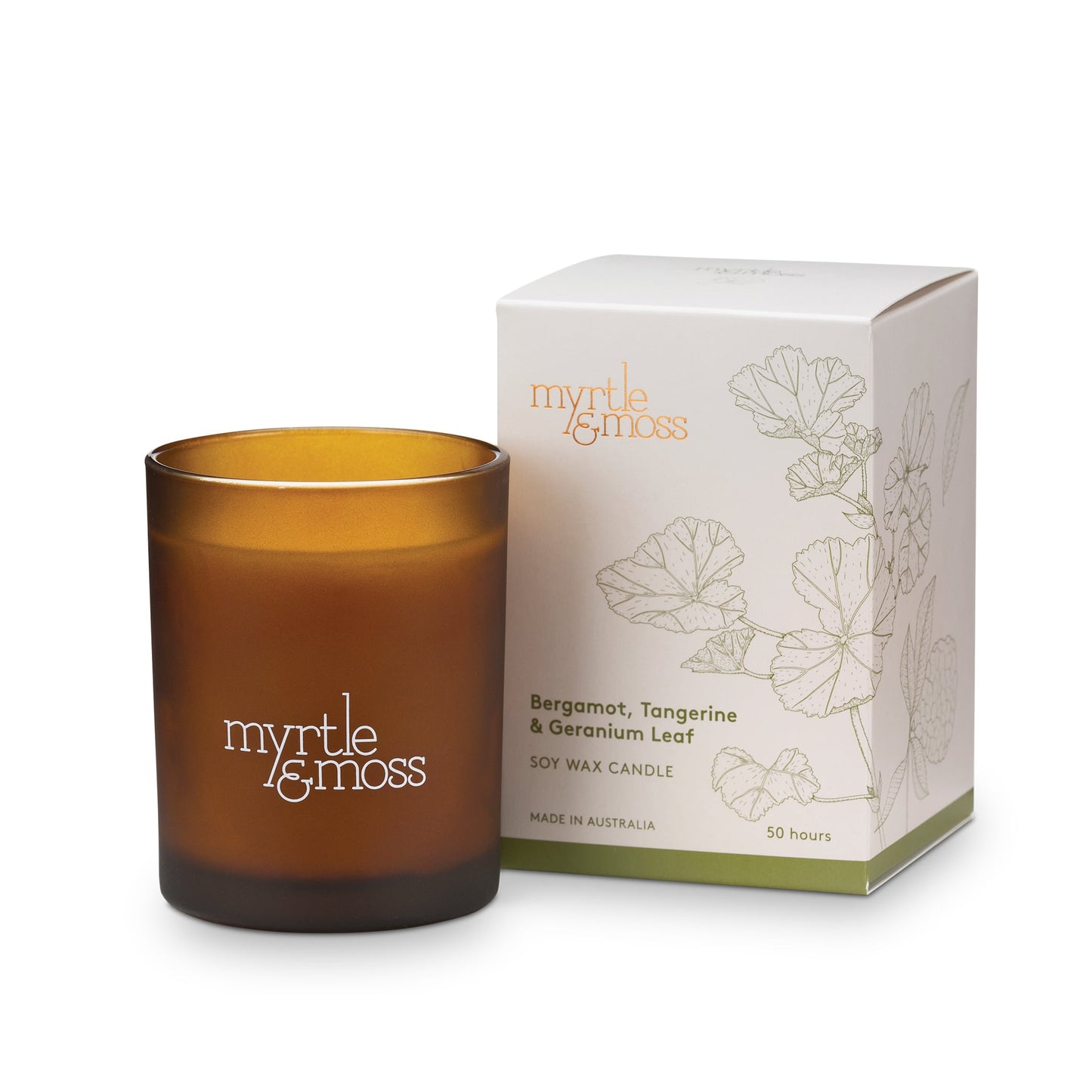 Myrtle & Moss soy wax candle lg