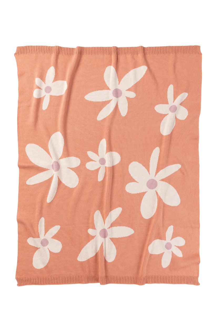 Indus Design Daisy Baby Blanket