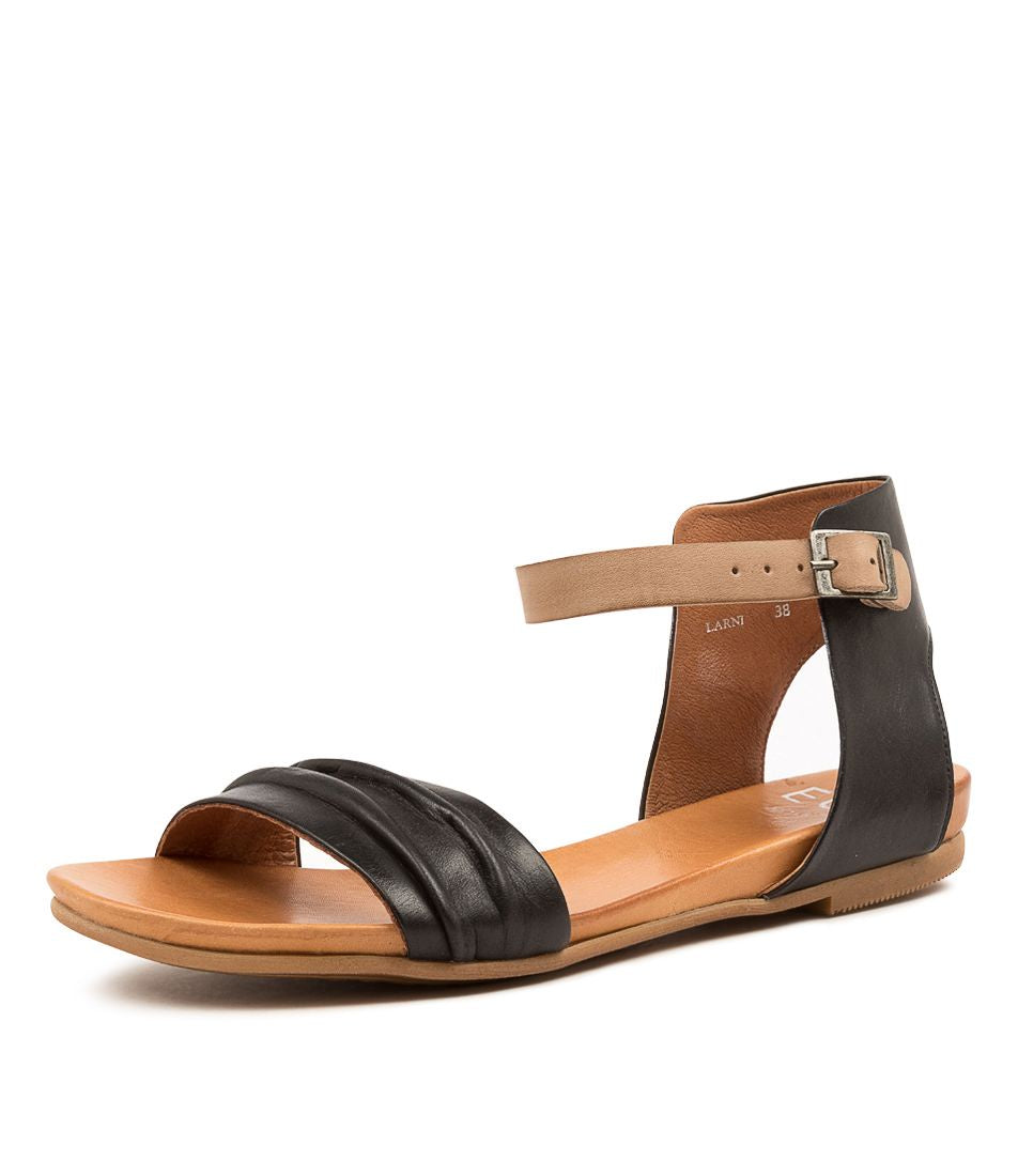 Eos Larni Sandal Black/Taupe