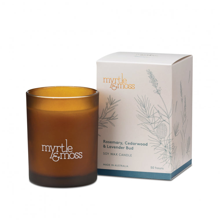 Myrtle & Moss soy wax candle lg