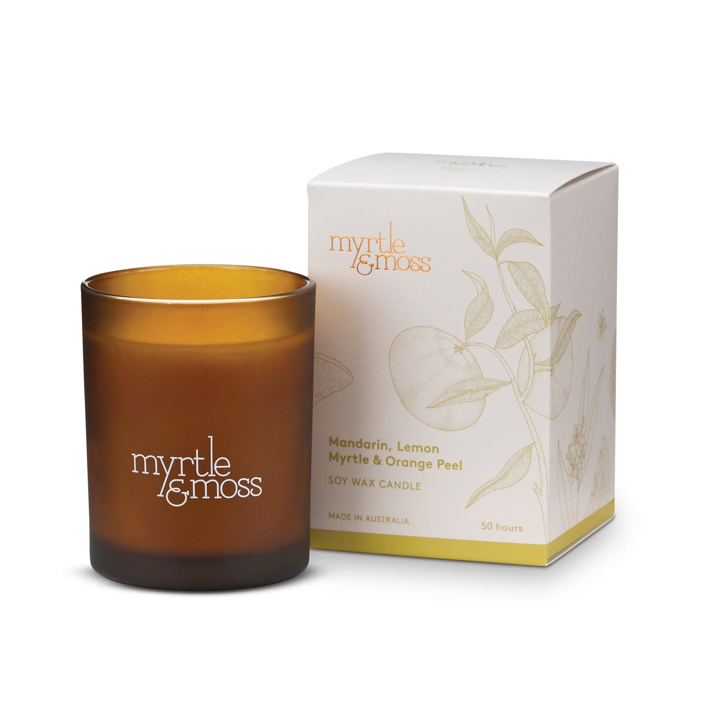 Myrtle & Moss soy wax candle lg