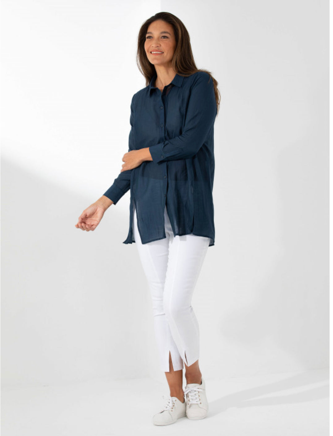 Marco Polo Drape Detail Shirt