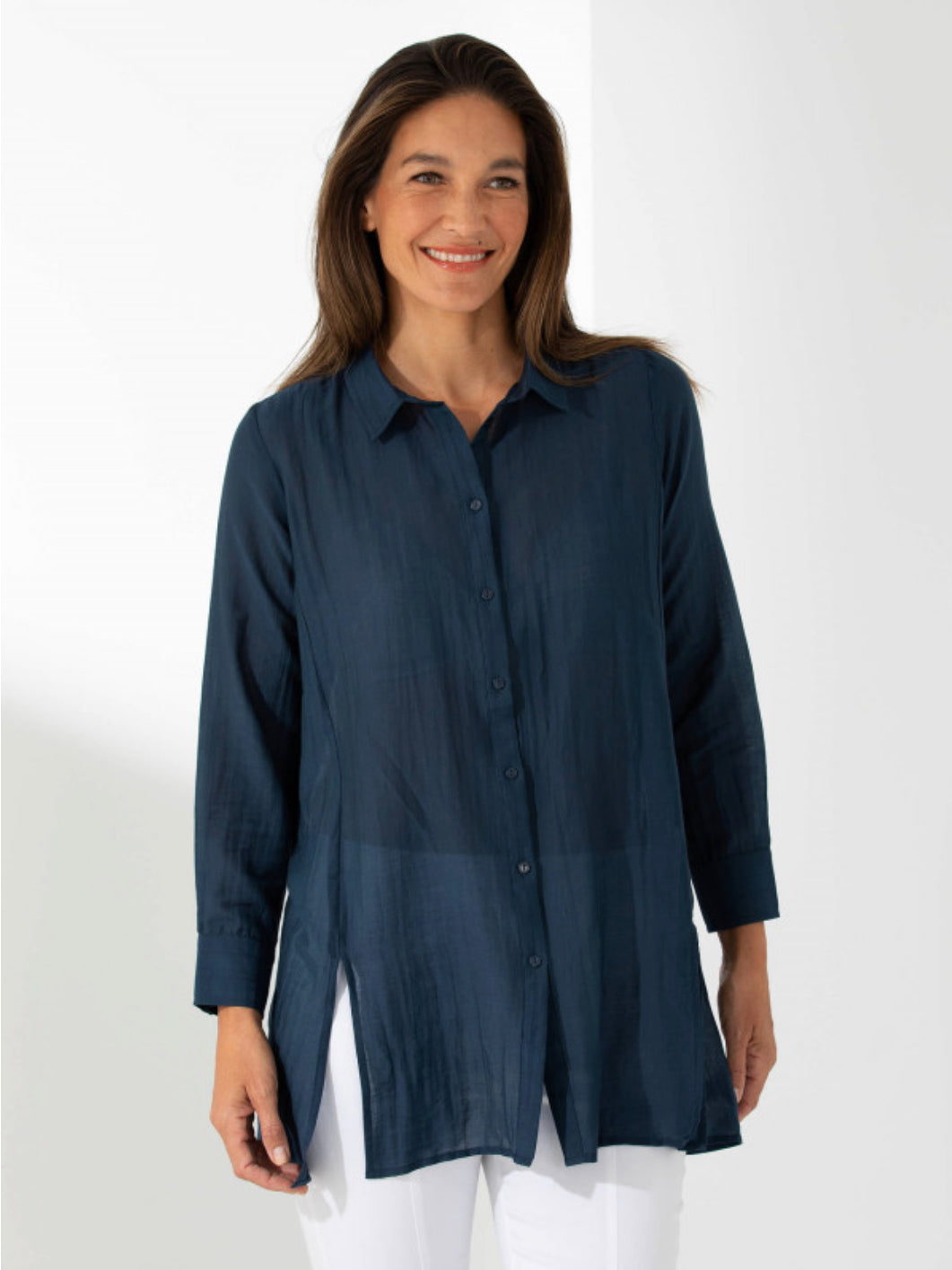 Marco Polo Drape Detail Shirt